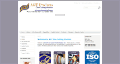 Desktop Screenshot of diecutting.agtproducts.com